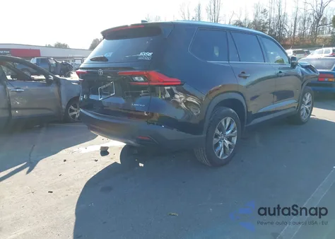 2024 Toyota Grand Highlander Limited z USA, uszkodzony, nr VIN 5TDAAAB54RS032587